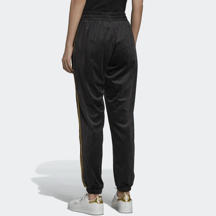 (WMNS) adidas Originals Velvet Track Pants 'Black' H18023