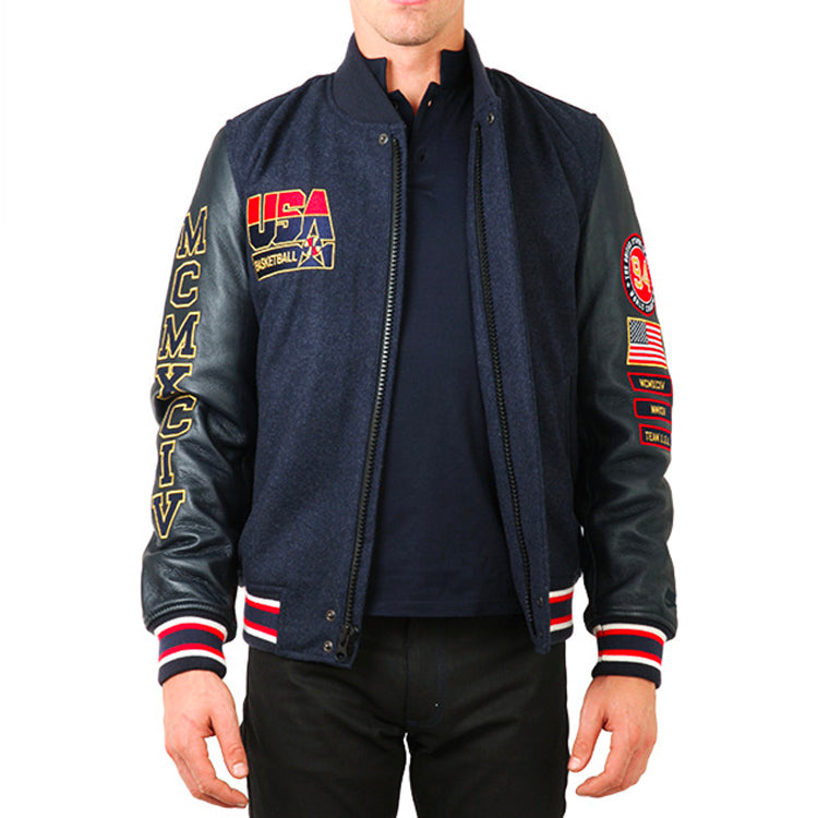 Nike Destroyer Jacket TEAM USA Dream Team baseball uniform Black 612902-010