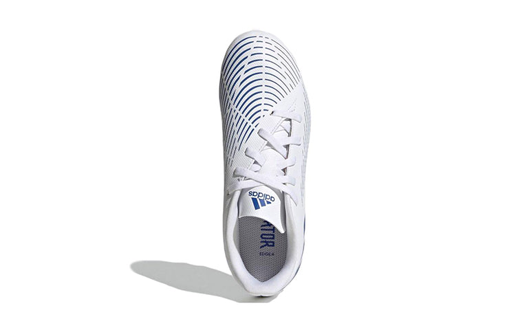 (GS) adidas Predator Edge.4 FG 'White Hi-Res Blue' GW2368