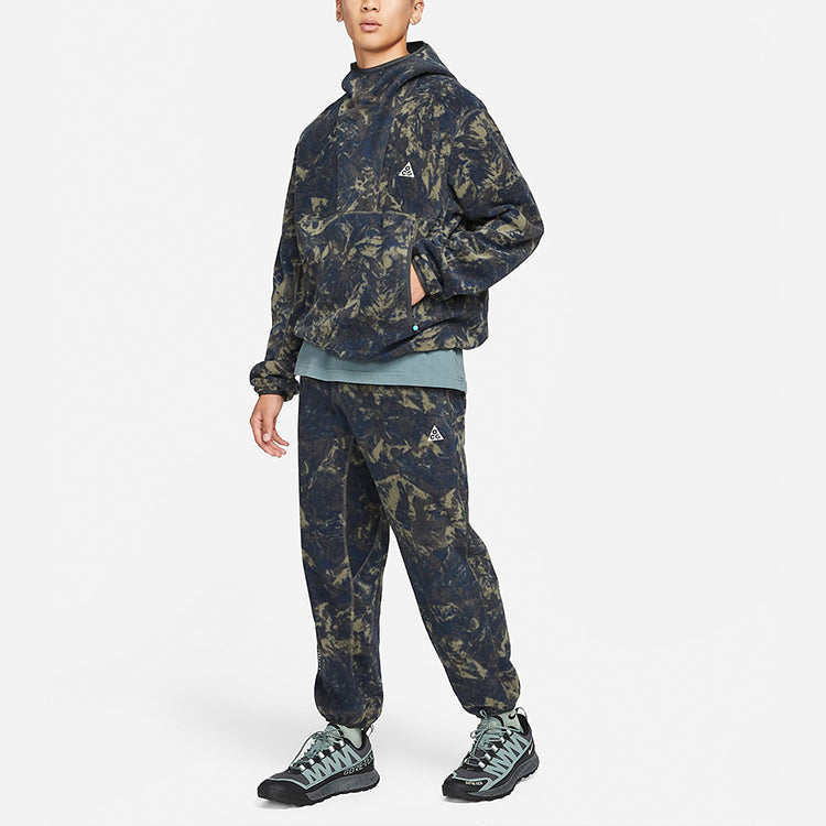 Men's Nike ACG Therma-FIT ' Wolf Tree Printing Bundle Feet Sports Pants/Trousers/Joggers Flash Blue DN1300-437