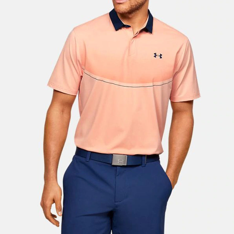 Under Armour Iso-Chill Polo Shirt 'Peach Pink' 1350980-845