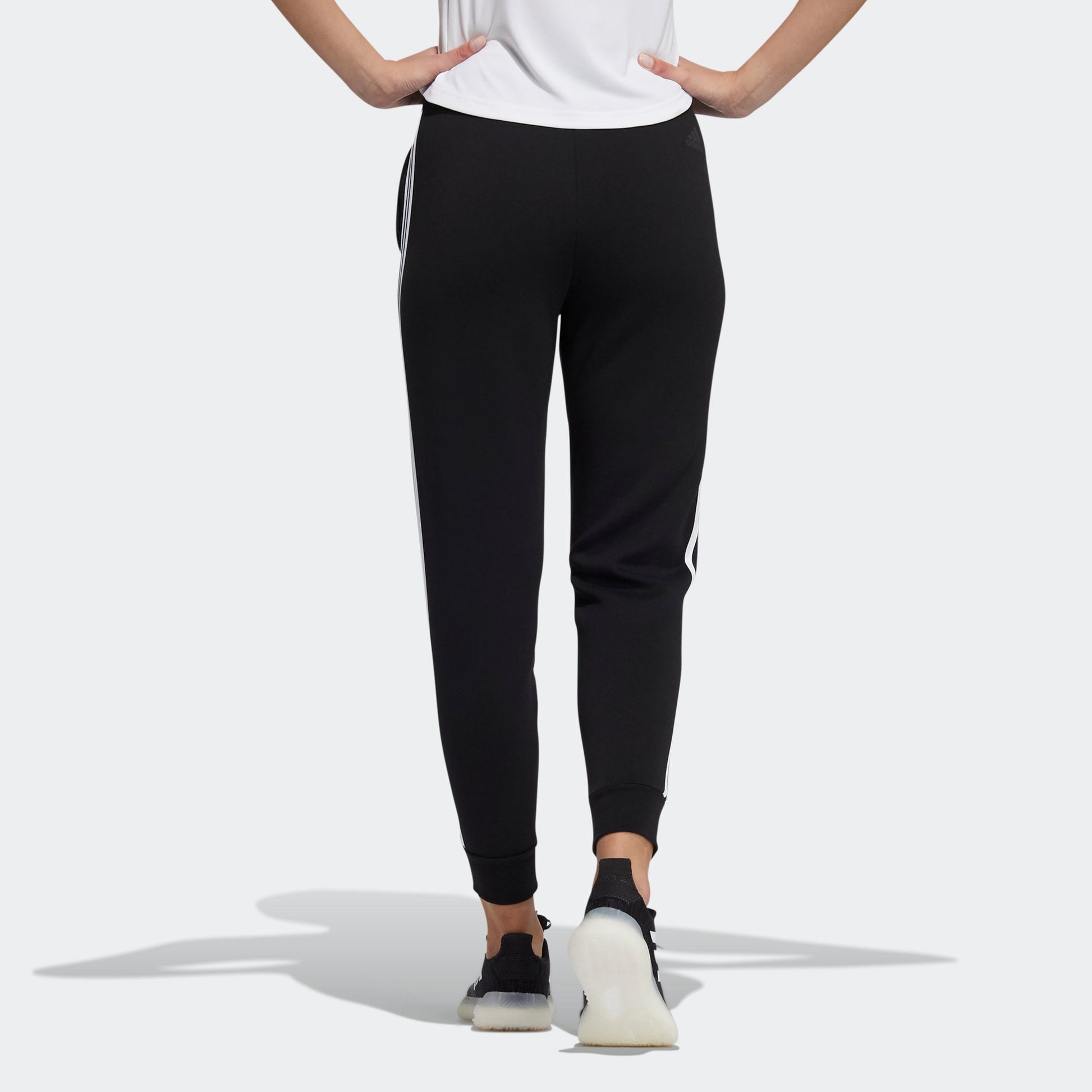 (WMNS) adidas Fi W Pt Dk Rlx Casual Sports Running Bundle Feet Long Pants/Trousers Black H09691