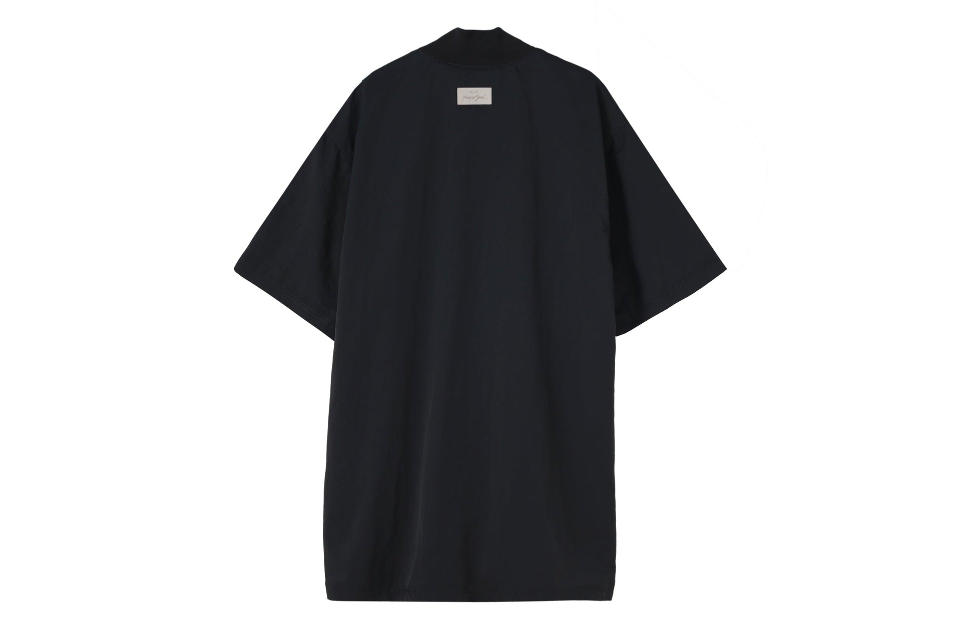 Nike x Fear of God x NBA Crossover Solid Color Loose Short Sleeve Shirt Black CU4686-010