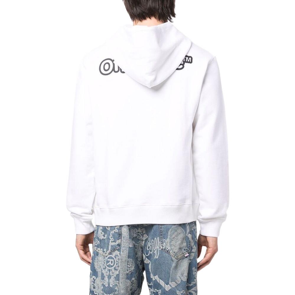 Men's Off-White SS22 Solid Color Logo Printing White OMBB097S22FLE0130110