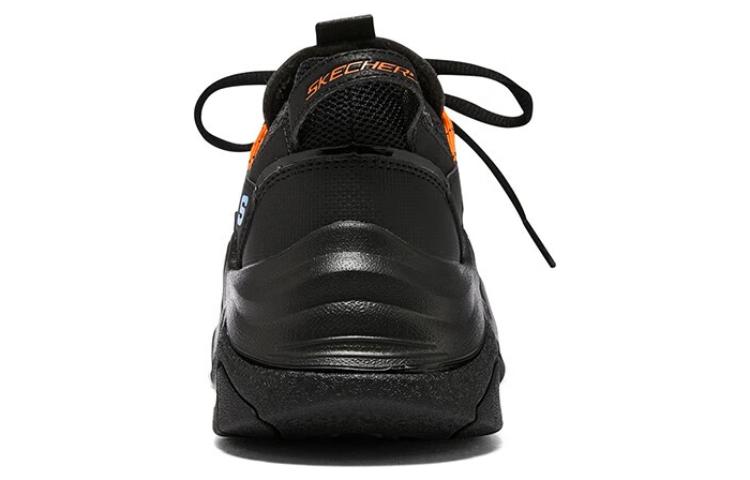 (WMNS) Skechers Stamina V3 'Black Orange Blue' 896228-BBK