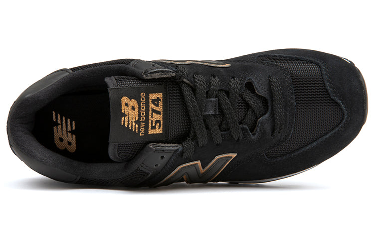 (WMNS) New Balance 574 Series Low-Top Black WL574JB2