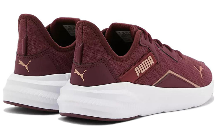(WMNS) PUMA Platinum Shimmer 'Burgundy White' 195265-07