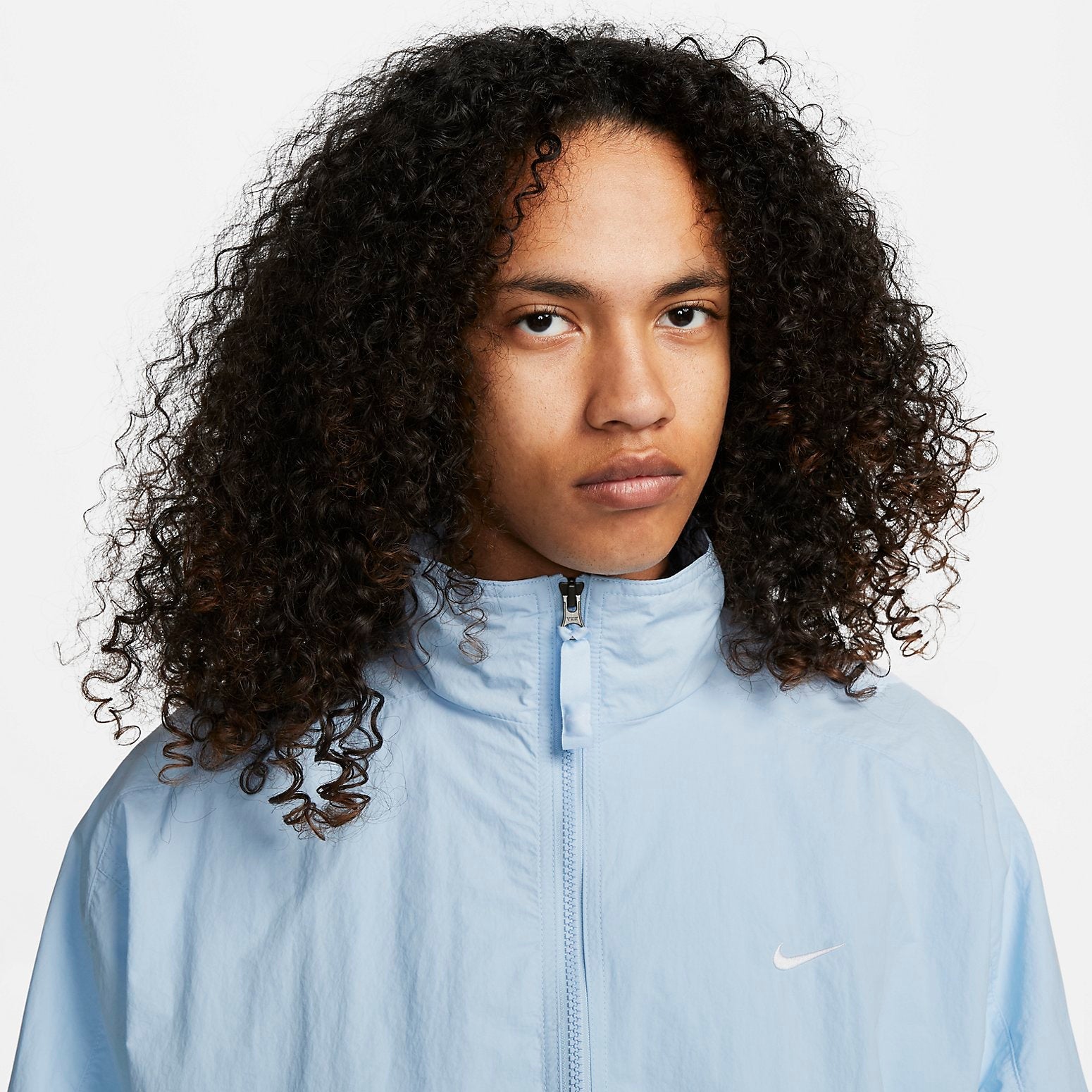 Nike Sportswear Solo Swoosh Track Jacket 'Celestine Blue' DQ5200-441
