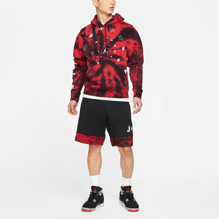 Air Jordan Legacy AJ6 Printing Fleece Pullover Gym Red DD5226-010