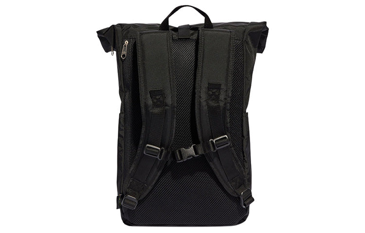 adidas Premium Essentials Roll-Top Backpack 'Black' IJ0766
