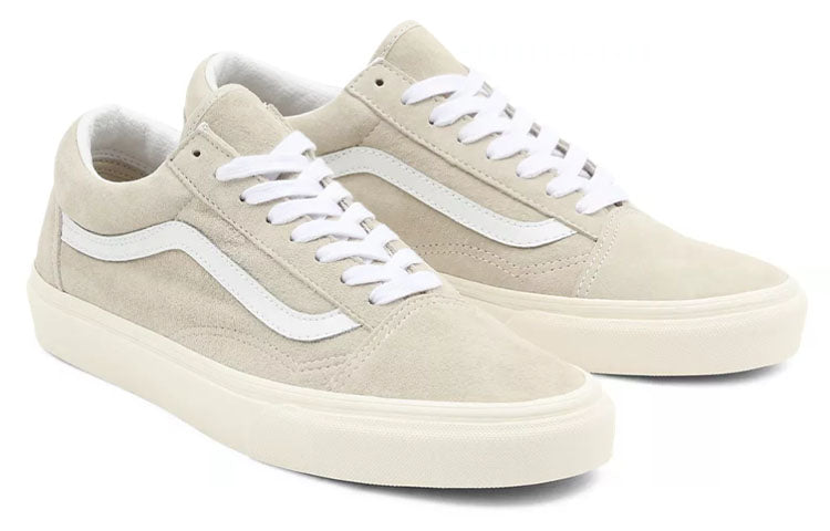 Vans Unisex Pig Suede Old Skool Sneakers Ivory White VN0A5JMI94V