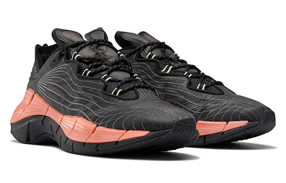 Reebok Zig Kinetica 2 'Black Orange Flare' FX9349