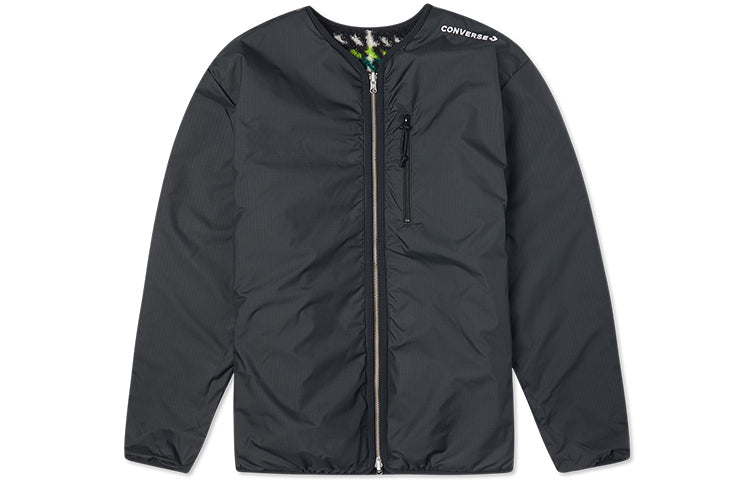 Converse Reversible Contrasting Colors Jacket Unisex Black 10020206-A02