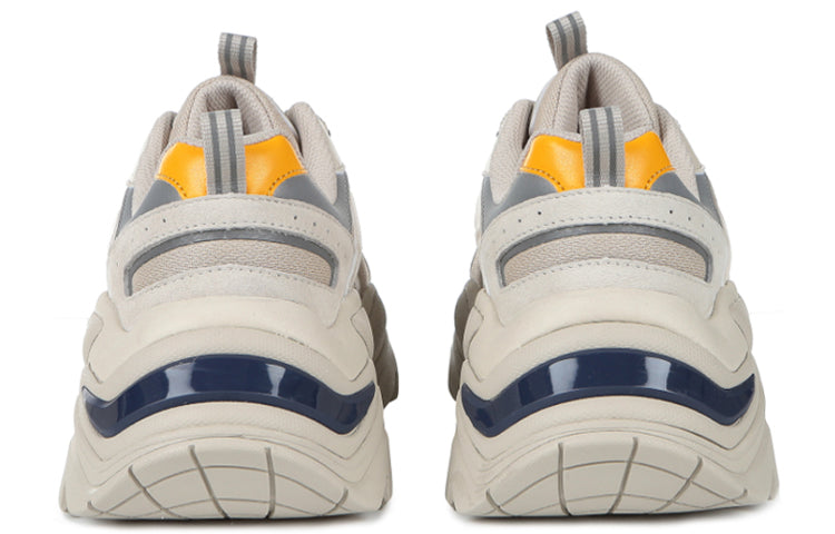 FILA Retro Running Shoes White/Grey/Yellow 1JM01283_092