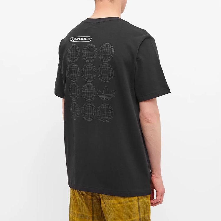 adidas Original Ozworld Loose T-Shirt 'Black' HL9234