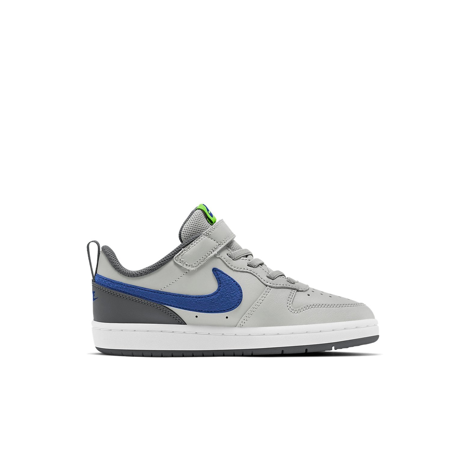 (PS) Nike Court Borough Low 2 Grey/Blue/White BQ5451-012