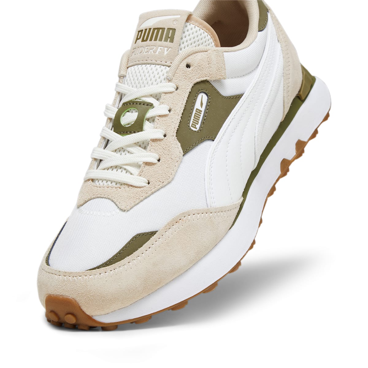 PUMA Rider FV Base 'Warm White Olive Drab' 393231-01