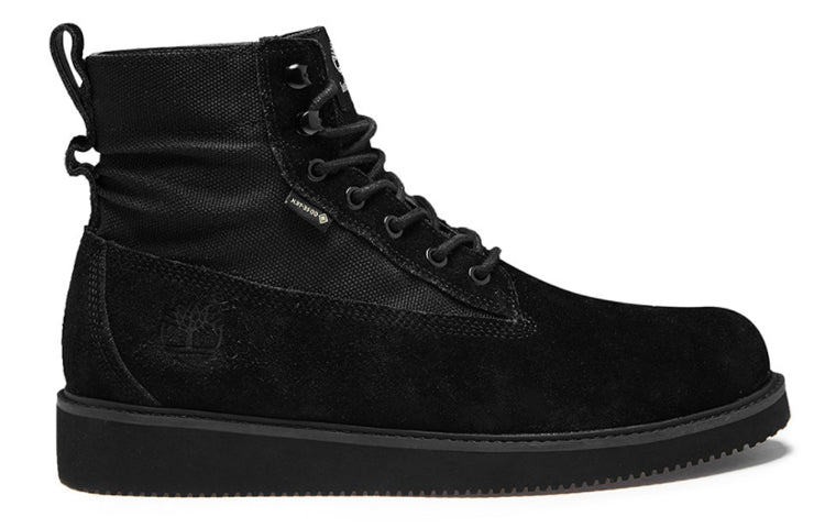 Timberland 6 Inch Premium Vibram Waterproof Wide-Fit Boots 'Black Suede' A2DW5W