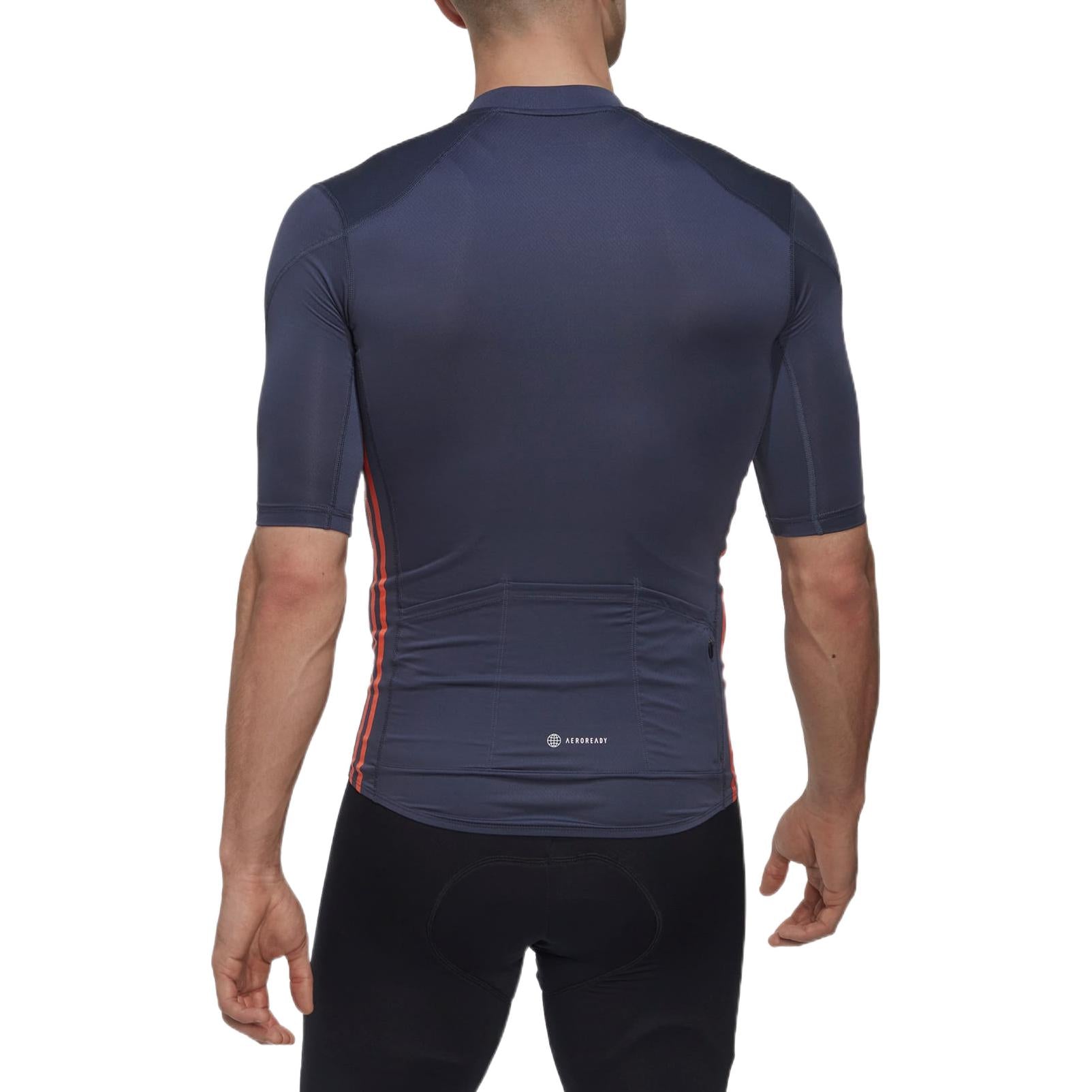 adidas The Short Sleeve Cycling Jersey Asia Sizing 'Grey' HM6427