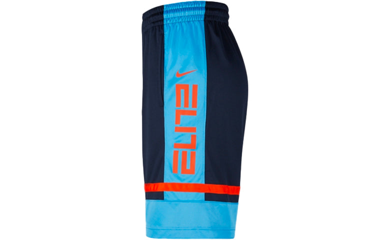 Nike Dri-fit Elite Basketball Shorts For Men Blue CV4889-451
