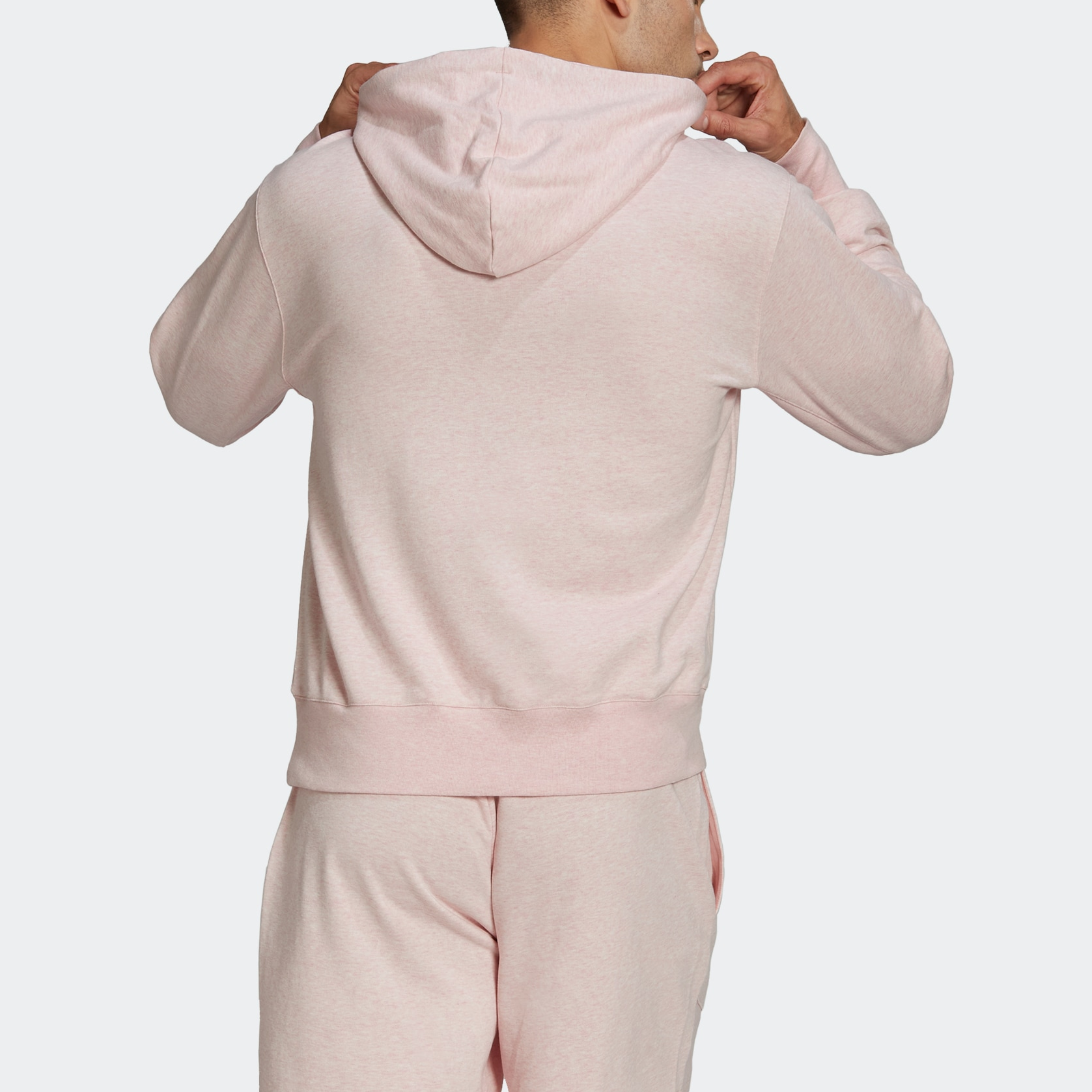adidas BotanDye Solid Color Sports Couple Style Pink H65781