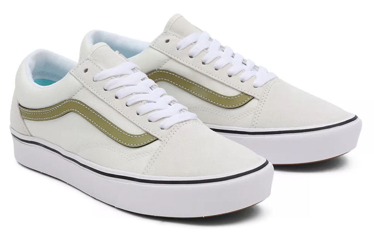 Vans Basics Comfycush Old Skool 'White Green' VN0A5DYCB1N