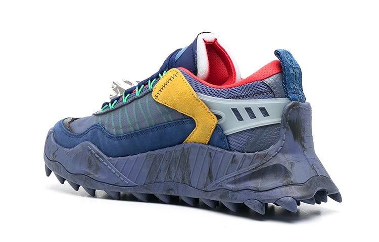 Off-White Running Shoes Blue OMIA139S21FAB0014540