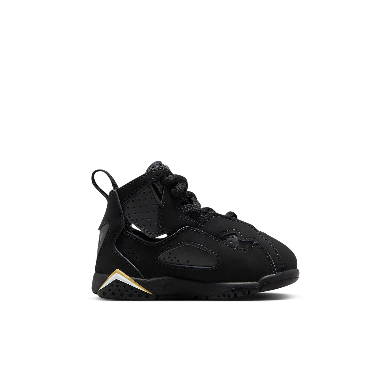 (TD) Air Jordan True Flight 'Black Metallic Gold' 343797-017