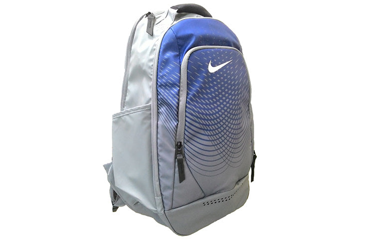 Nike Shock Absorption rubber pad Large Capacity Casual Sports backpack schoolbag Unisex cold grey Gray BA5106-065