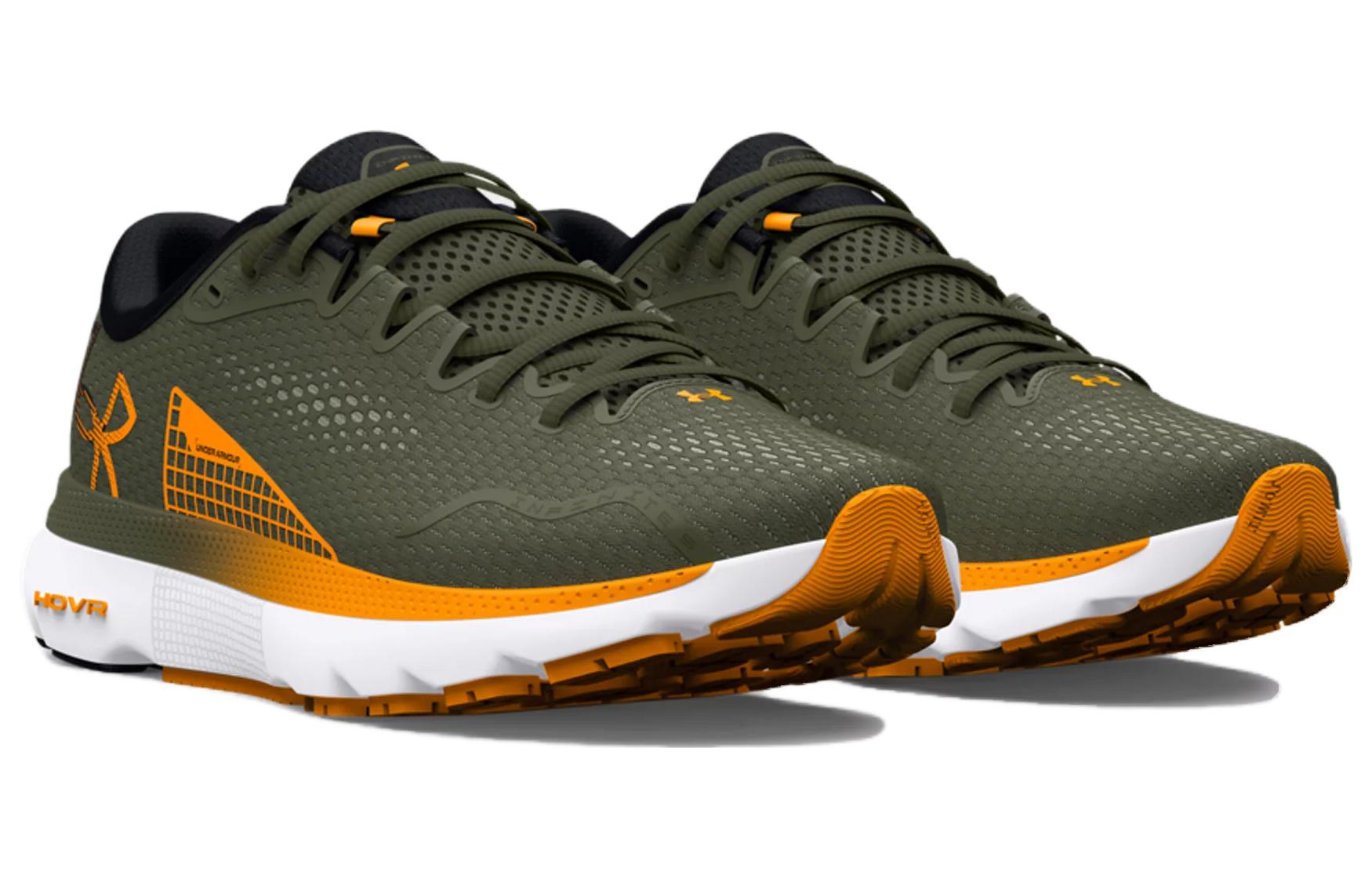 Under Armour HOVR Infinite 5 Running Shoes 'Green Orange' 3026545-302