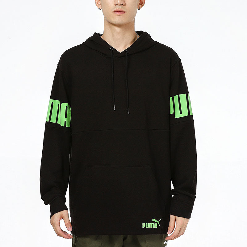 PUMA Logo Printing Sports Breathable Black 847723-51