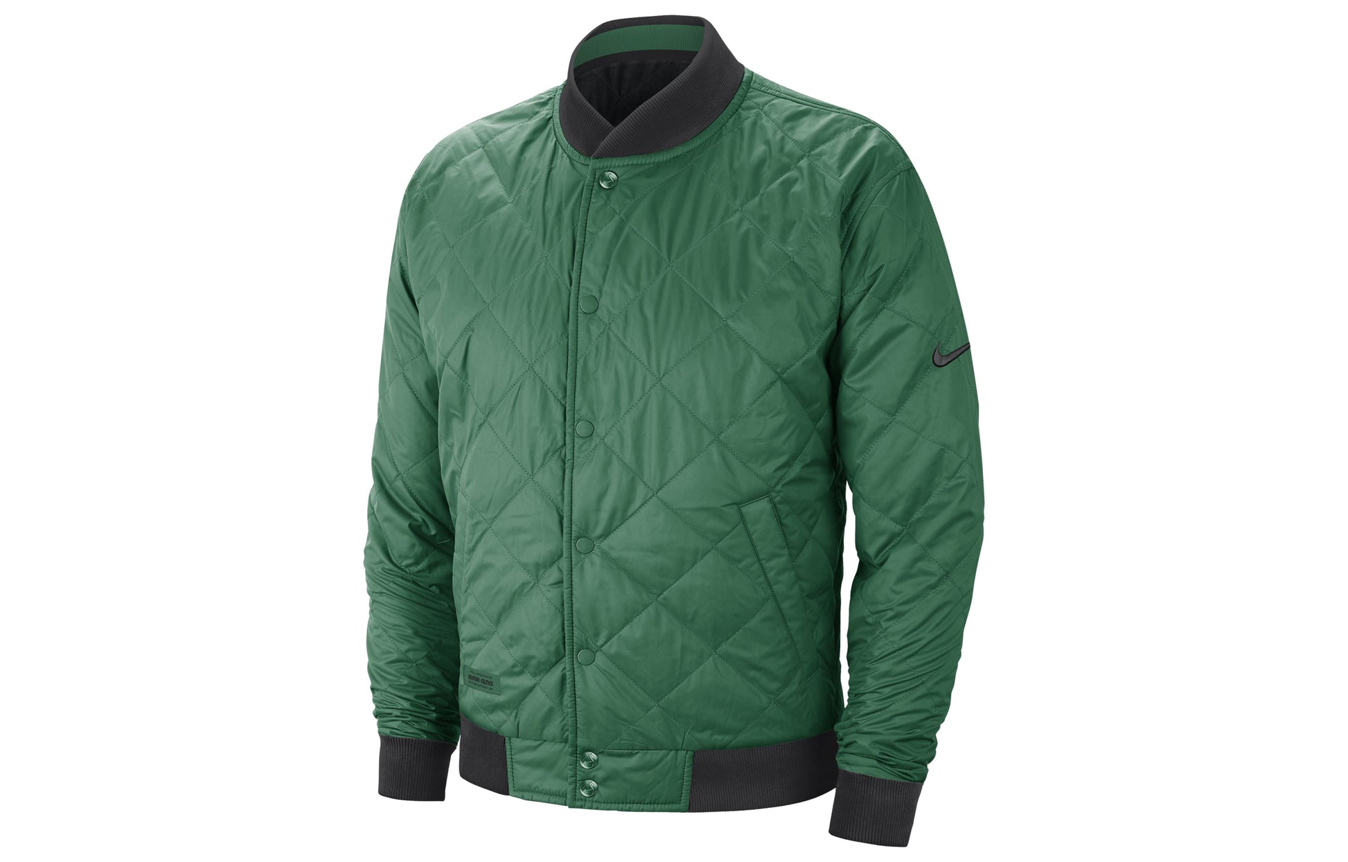 Nike NBA Boston Celtics Reversible Sports Jacket Black Green Blackgreen AV6581-010