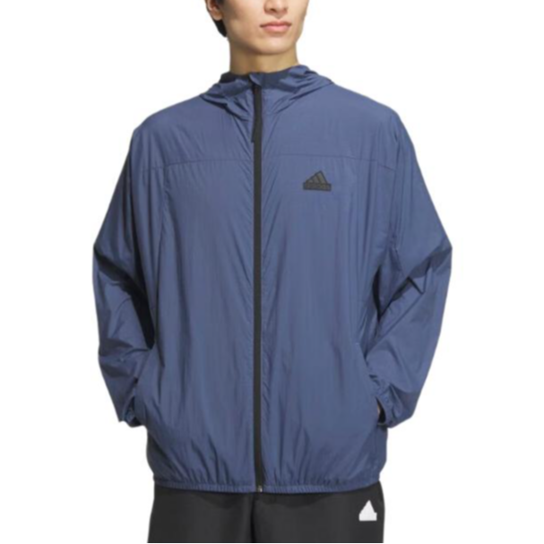 adidas City Escape Full-Zip Hoody Jacket Asia Sizing 'Blue' IT3941