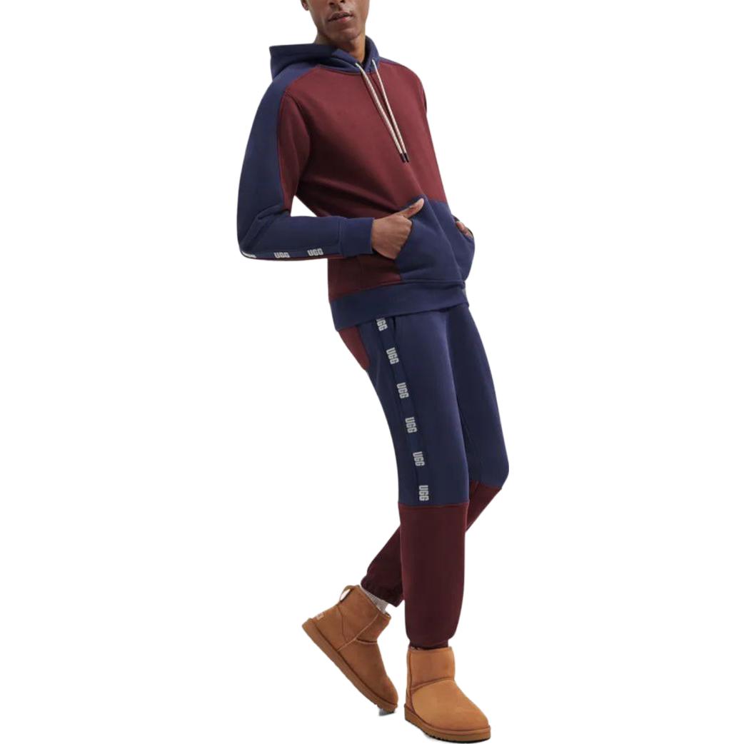 UGG Court Hoodie 'Burgundy Navy' 1144319-WGNV