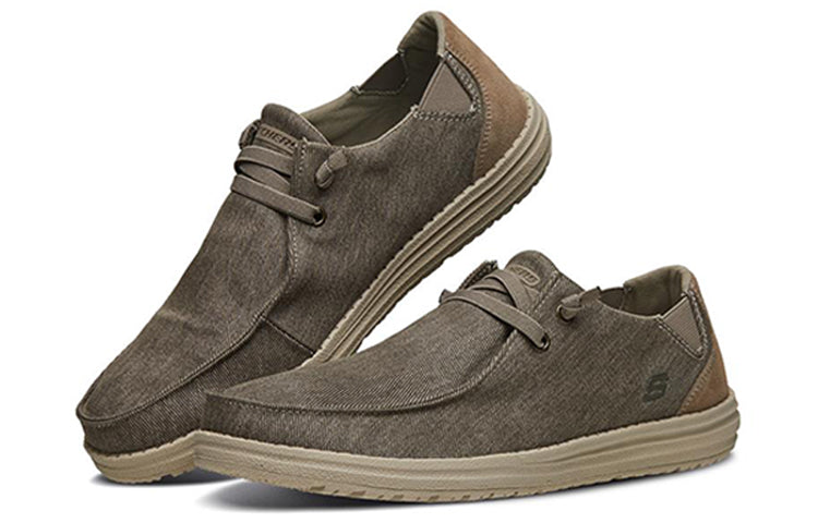 Skechers Melson Casual Shoes Khaki 66387-KHK