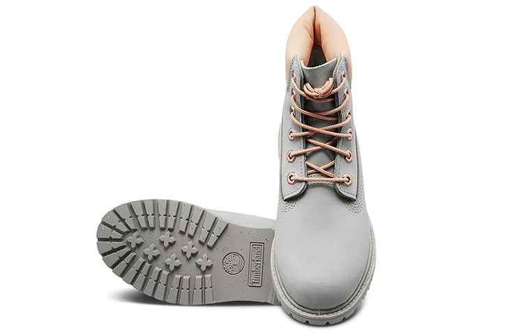 (WMNS) Timberland 6-Inch Premium Leather Boots 'Light Grey' A1W16W
