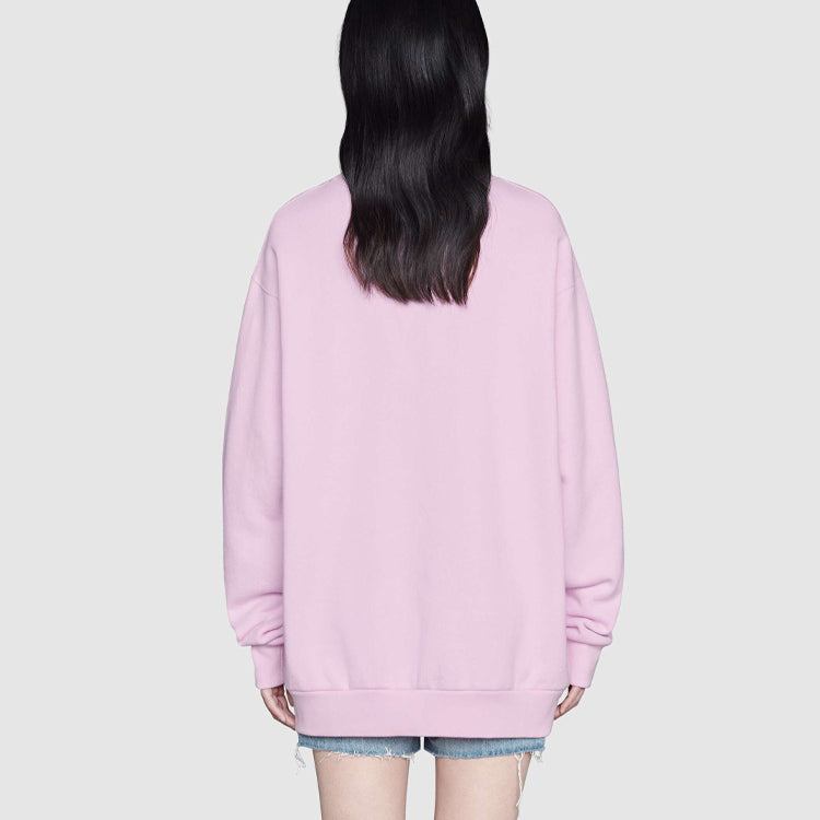 (WMNS) Gucci Les Pommes Sweatshirt 'Pink' 617964-XJDOJ-5320