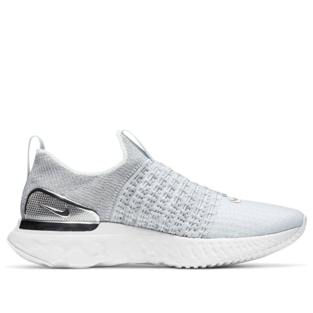 (WMNS) Nike React Phantom Run Flyknit 2 Premium 'Pure Platinum White' CZ4830-002