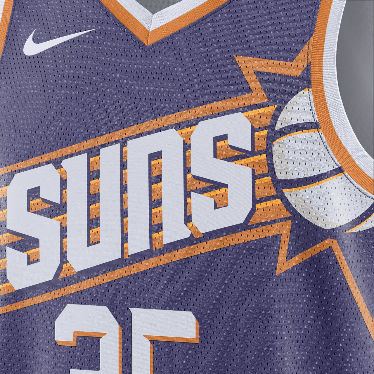 Nike Dri-FIT NBA Phoenix Suns 2023/24 Icon Edition Swingman Jersey 'Kevin Durant' DV4855-570