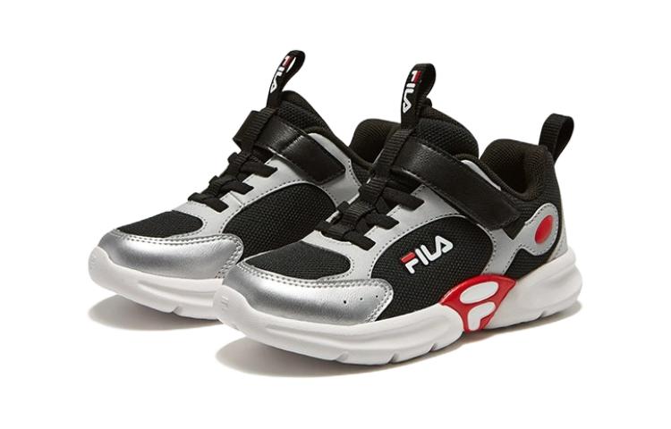 (PS) FILA Sport Sneakers 'Silver Black Red' K14B342401FBS