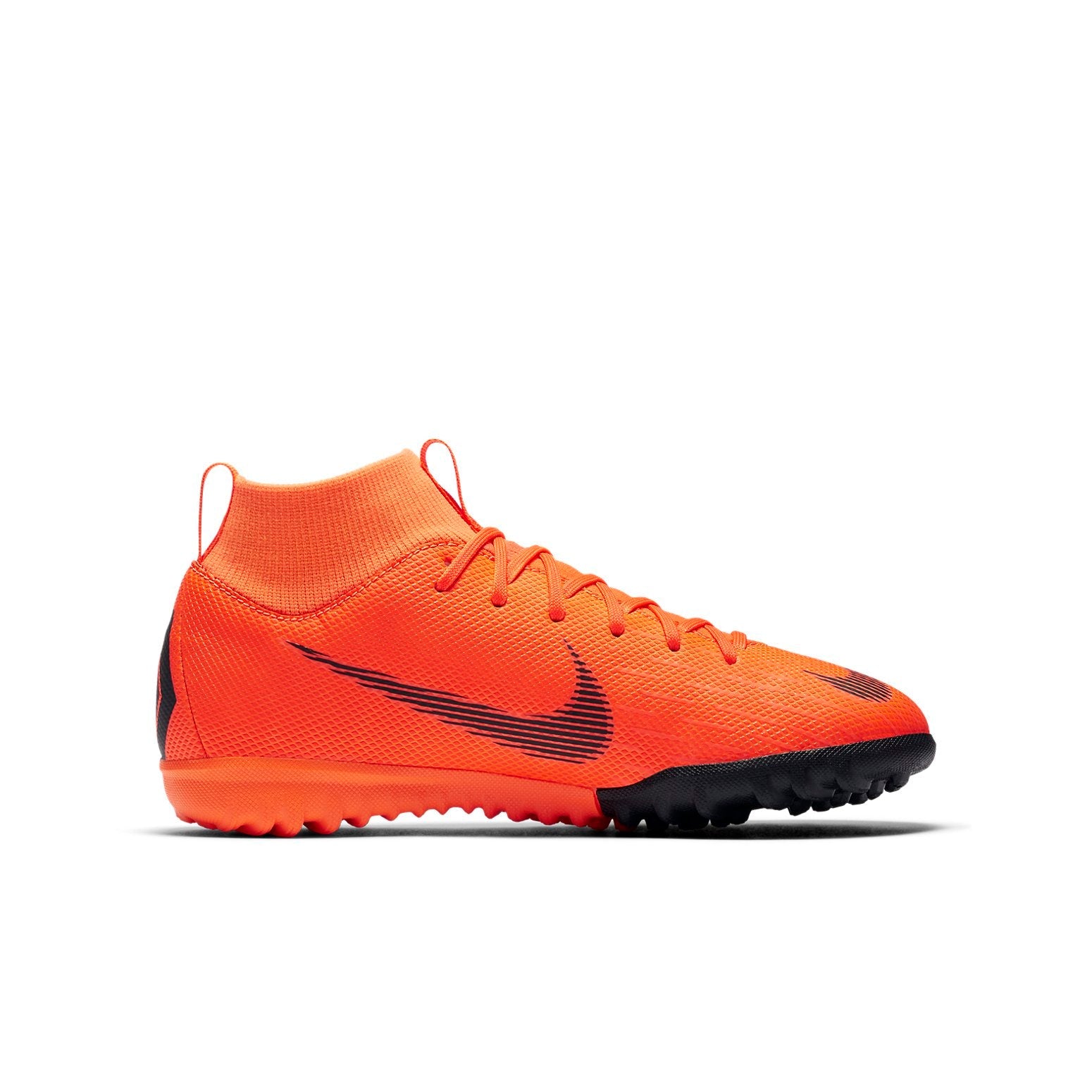 (GS) Nike JR Mercurial Superfly X 6 Academy TF 'Orange Black' AH7344-810