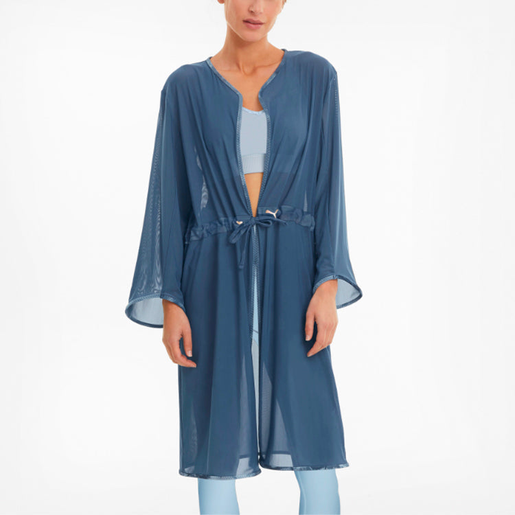 (WMNS) PUMA Exhale Power Mesh Gown 'Ensign Blue' 520402-89