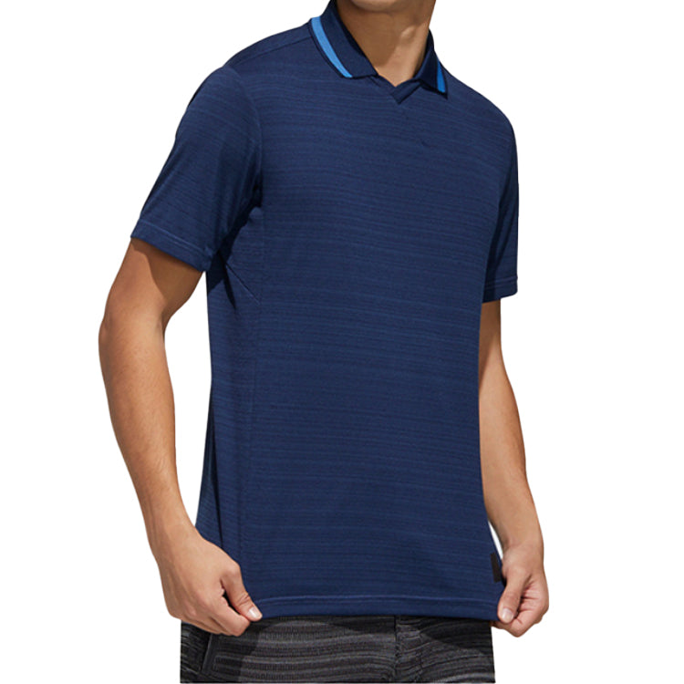 adidas X SS Golf Sports Short Sleeve Polo Shirt Navy Blue FJ4323
