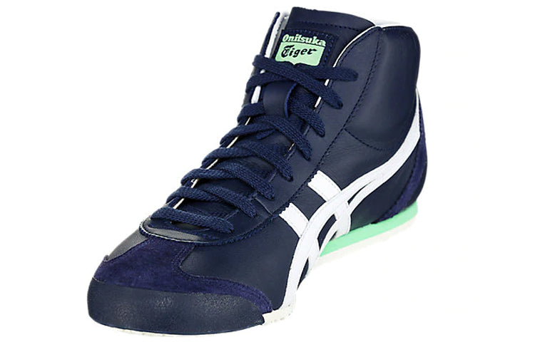 Onitsuka Tiger Mexico Mid Runner 'Dark Blue White Green' 1183A335-401