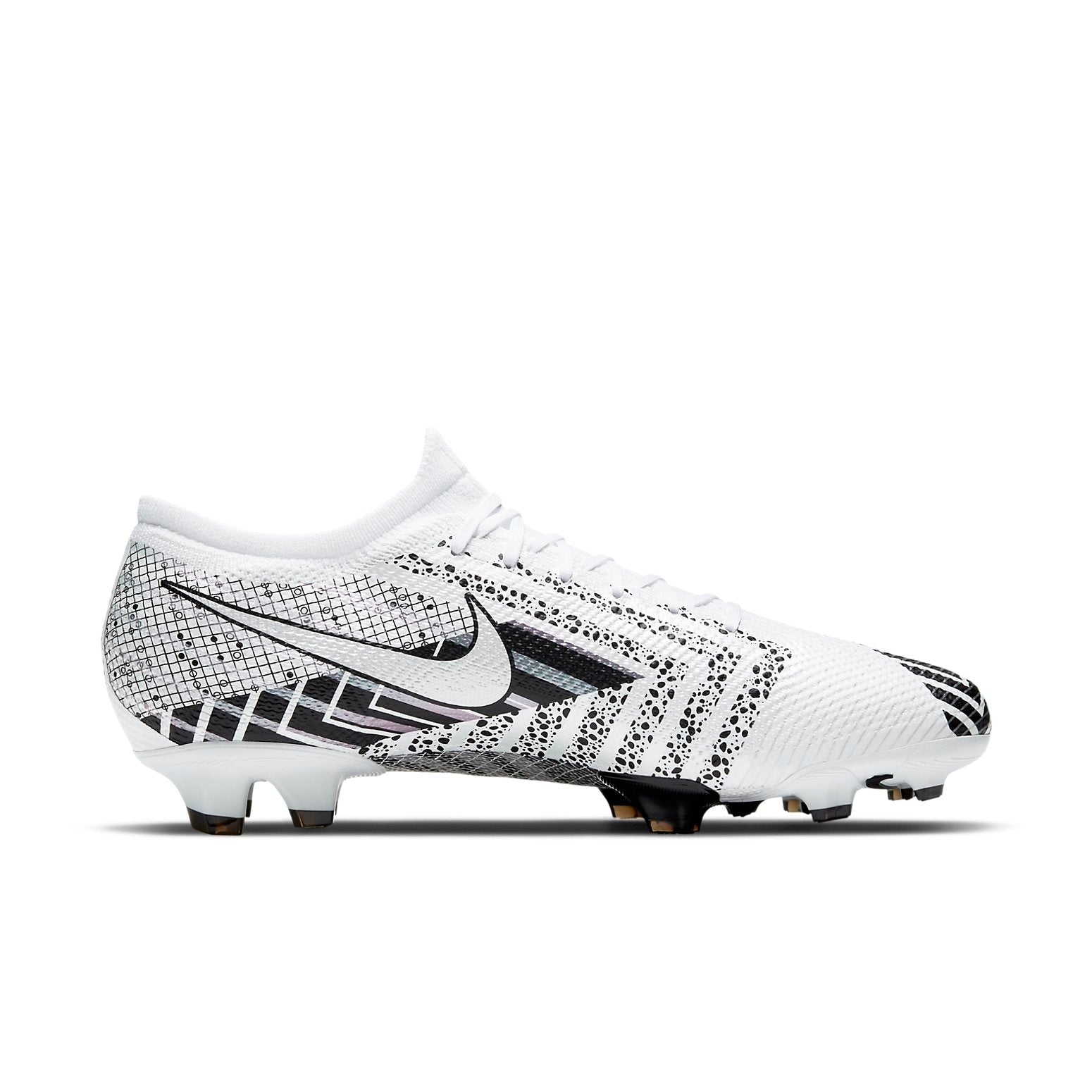 Nike Mercurial Vapor 13 Pro MDS FG Soccer Shoes White/Black CJ1296-110
