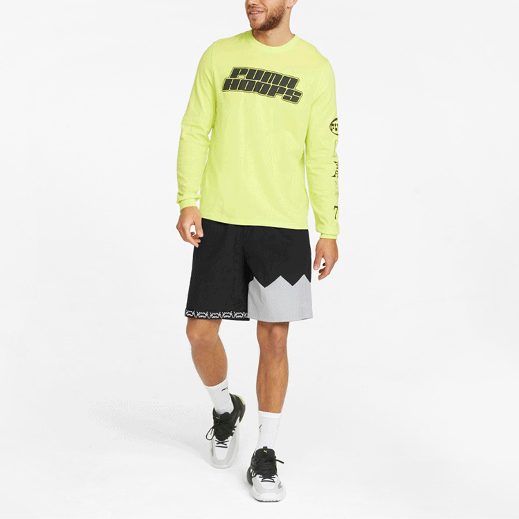 PUMA Jaws Woven Basketball Shorts 'Black' 534186-01