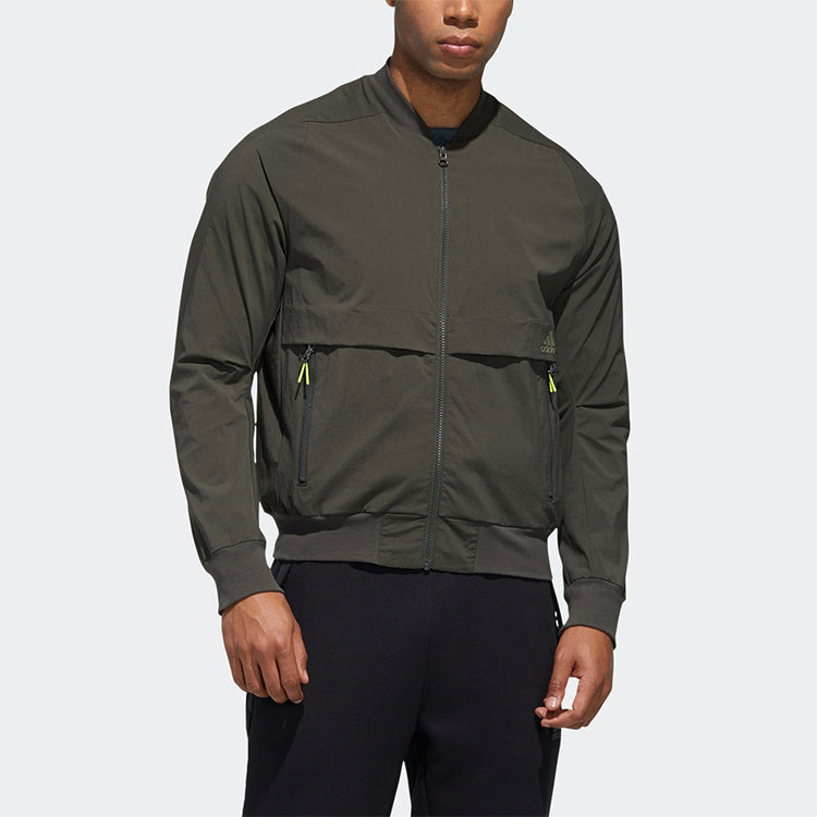 adidas TH BOMB Casual Sports Jacket Brown GF4029