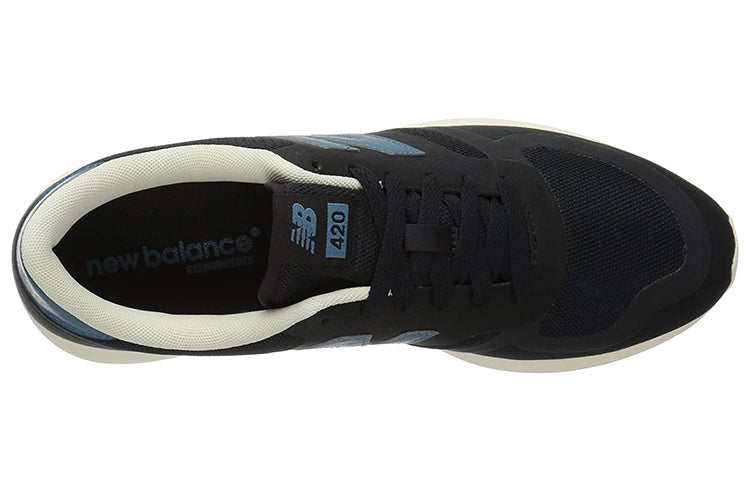 New Balance 420 Series Low-Top Black/Blue MRL420BB