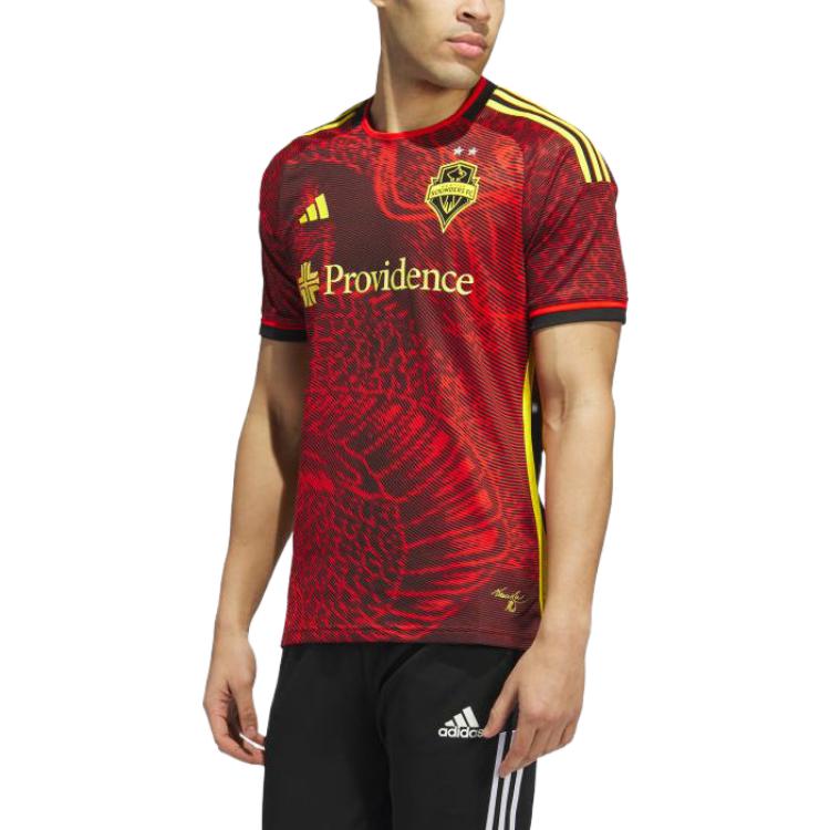 adidas Seattle Sounders FC 23/24 Away Authentic Jersey 'Red' IL8576