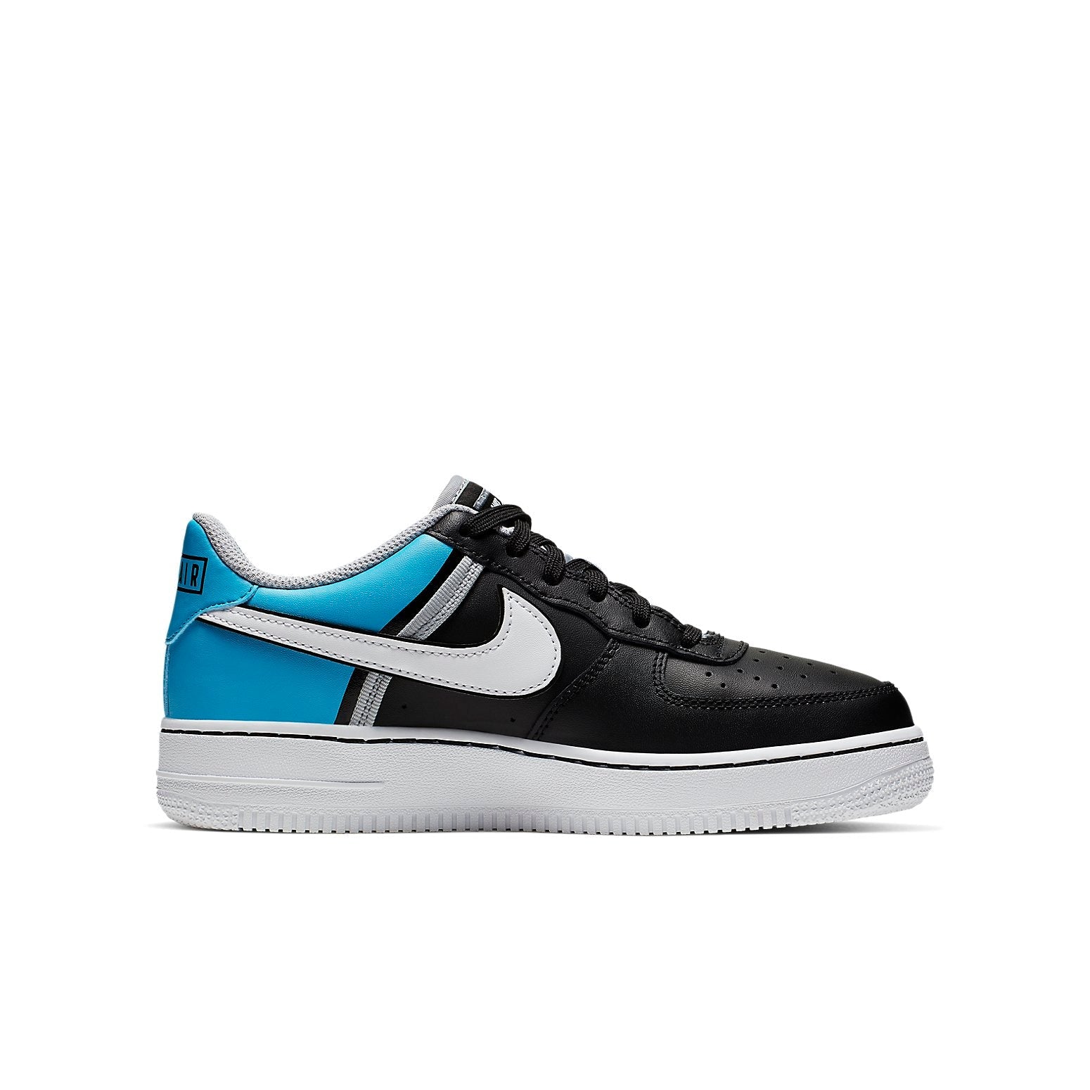 (GS) Nike Air Force 1 LV8 2 'Black Light Current Blue' CI1756-001